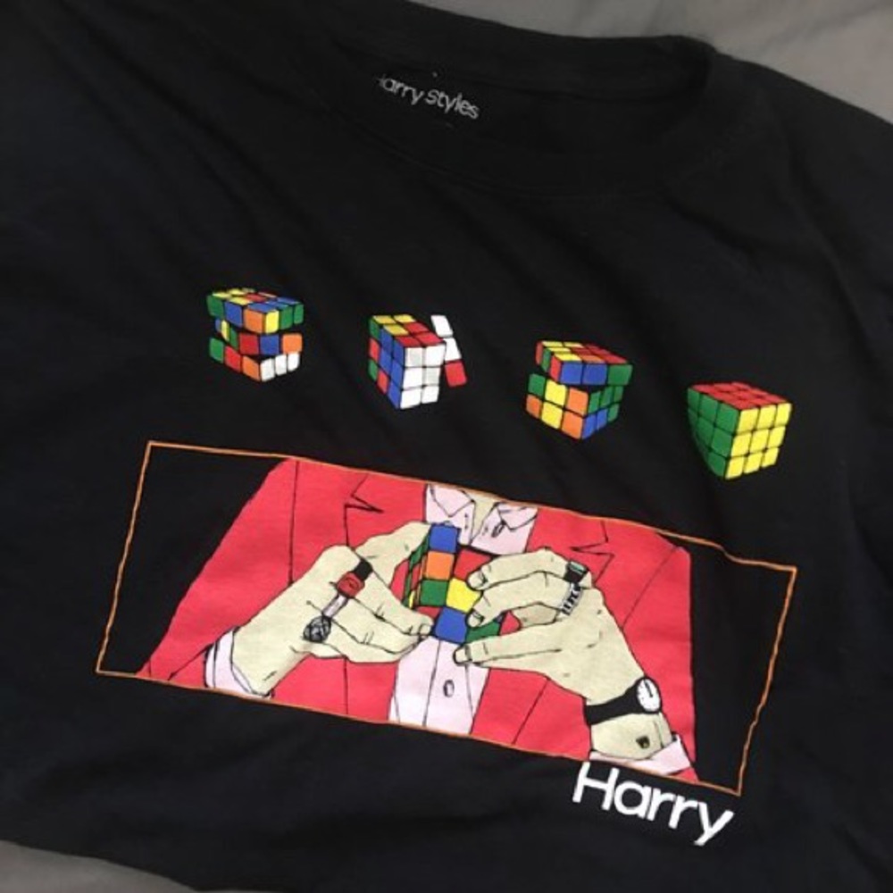 ISO Harry Styles 2018 Tour Rubik’s Cube Tee